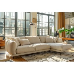 Découvrez nos canapés d’angle haut de gamme Maison du Monde : design raffiné, confort absolu et finitions de qualité pour sublim