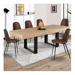 Table à manger bouleau - maisons du monde