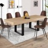 Table à manger bouleau - maisons du monde